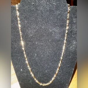 New Yellow Gold Plated 19-1/2” Necklace
